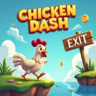 Chicken Dash is an engaging and dynamic platform game where players guide a spirited little chicken through various challenging levels. The objective is to navigate the chicken past tricky obstacles, collect shiny coins, and reach the finish line.
