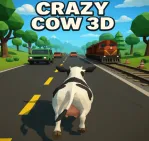 Inspired by the hit game Crazy Cattle 3D, Crazy Cow 3D is a humorous battle royale game where you transform into a 