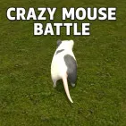 Crazy Mouse Battle is an animal simulation game that combines fast action and humor. You control your mouse in a chaotic environment, running and bumping opponents to become the longest survivor. This is a free online game on crazychicken3d.io.
