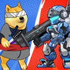 Doge's Battle Royale is a unique survival shooting game that combines action and humor. The game not only brings moments of relaxation but also challenges the player's tactical and reflex skills.