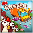 Go Chicken Go! will take you on a humorous yet tense adventure as you help a flock of 25 chickens cross 2 busy highways and cross a dangerous river with a floating log. 