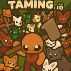 Taming.io is an engaging battle royale game. In this game, players collect resources, build bases, and engage in battles with other players and their pets, while trying to become the sole survivor.