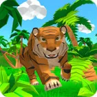Tiger Simulator 3D is an exciting adventure animal simulation game. When participating in the game, you will transform into a powerful tiger and experience the life of a tiger, from hunting, building a family, to exploring interesting missions.