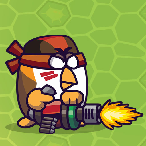 how to play Chicken Wars Merge Guns